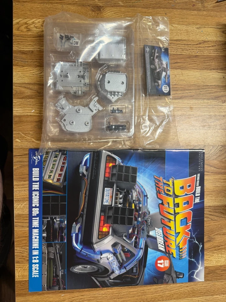1:8 EAGLEMOSS/FANHOME BACK TO THE FUTURE DELOREAN ISSUE 17 - Image 1 of 1