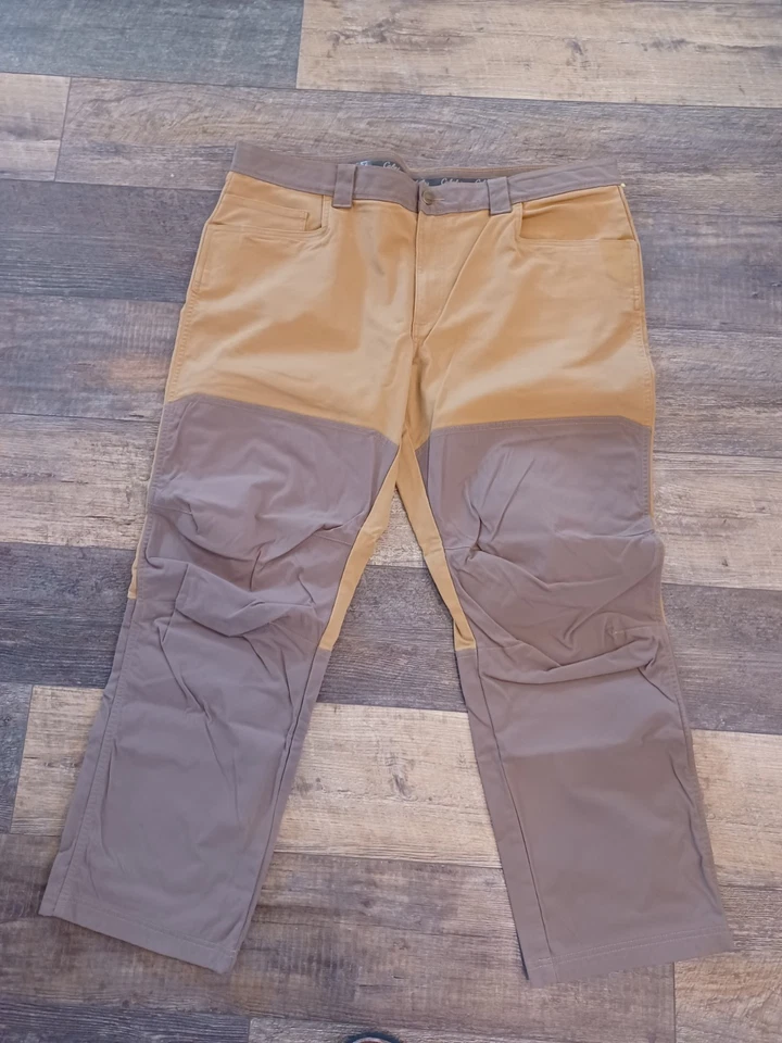 Мужские Cabela's вождения охотничьи брюки dijon хлопок/нейлон sz. 44x32 - Изображение 1 из 4
