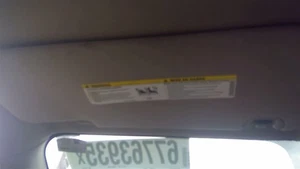 Driver Sun Visor Classic Style 5 Lug Wheel Fits 15-20 DODGE 1500 PICKUP  - Picture 1 of 8