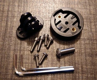 Garmin Edge Out Front Mount Gopro Adapter Aluminum - Image 1 of 3