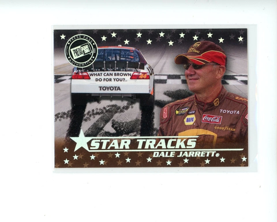 2008 Press Pass Eclipse Star Tracks Holofoil #ST1 Dale Jarrett #d 180/250 - Image 1 of 1
