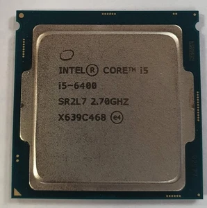 Intel Core i5-6400 2.70GHz LGA1151 CPU – Usato / Used – Testato / Tested – Quad - Zdjęcie 1 z 2