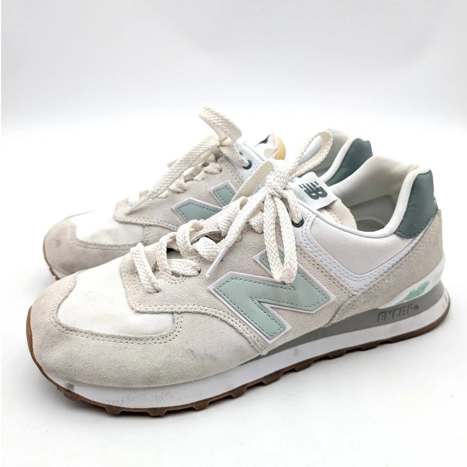 Zapatillas New Balance 574 Core Unisex Sal Marina/Blanco Talla USW9/M7.5 EU40.5 Foto 1 de 4