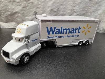 Semirremolque y remolque exclusivo de Wally Hauler Walmart 2009 Disney Pixar Cars Foto 1 de 4