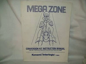 Mega Zone Arcade Game Manual Original - Picture 1 of 1