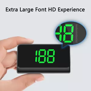 HUD GPS Digital Speedometer Car Truck Motorcycle Head Up Display KMH - Picture 1 of 8