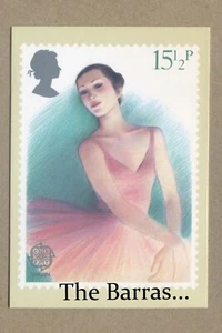 Serie Teatro Britannico, BALLETTO. 1982 Vitage UK POSTA REALE, CARTOLINA - Foto 1 di 2