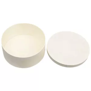 Round Wooden Box with Lid Gift Packing Wooden Box Wooden Storage Box Candy Wood - Picture 1 of 12
