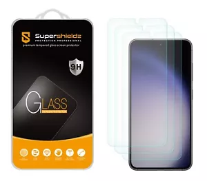 [3-Pack] Supershieldz Tempered Glass Screen Protector for Samsung Galaxy S24 - Picture 1 of 5