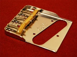 Fender Vintage Tele Hybrid Dbl.Notched Bridge w/Cus.Comp.Saddles for Am.Standard - Picture 1 of 1
