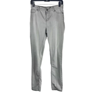 CHEROKEE Women's Grey Skinny Jeans Perfectly Worn In Size 14 - Image 1 of 4