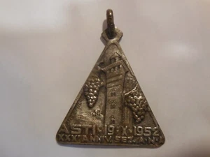 Medaglia 3 reggimento alpini Altiu Tendo Asti 1952 Uva - Picture 1 of 2