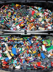 LEGO 1 LBS * By The Pound * SORTED & WASHED BRICKS - DISCOUNT FOR MORE THAN 1 LB - Picture 1 of 7