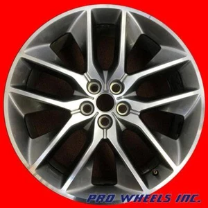 FORD EDGE 2016-2018 20X8 MACHINED SILVER FACTORY ORIGINAL OEM WHEEL RIM 10046 - Picture 1 of 1