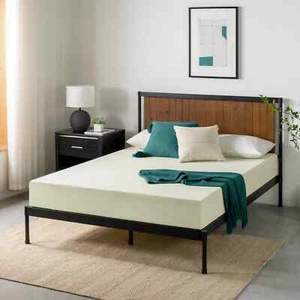 8" Colchones TWIN Size De Espuma 8 Pulgadas Memory Foam Cooling Mattress NEW - Picture 1 of 9