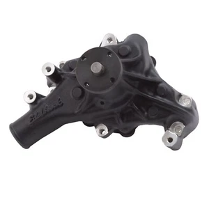 Edelbrock 88113 Water Pump for Small-Block Chevy in Black Finish (Long) - Picture 1 of 3
