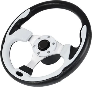12.5inch Boat Steering Wheel, 3/4 Inch Axle Marine Steering Wheel Adapter, - Picture 1 of 6