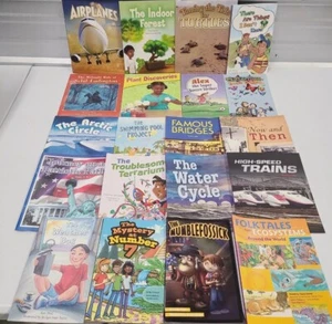 Grade 3 Rigby, Levels P-Q, Lot of 20 - Leveled Readers Guided Reading Books HMH - Picture 1 of 4