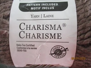 Loops & Threads Charisma Solid PECAN Brown 3,5 oz 100 % Acryl 109 yds Sperrig #5 - Bild 1 von 4