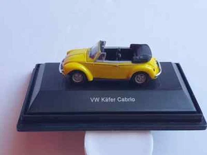 VW KÄFER CABRIO - SCHUCO SCALA 1:87 H0, Nuevo sin uso - Imagen 1 de 6