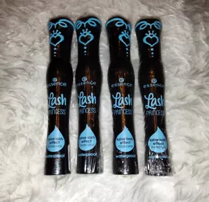 4 Pack NEW Essence Lash Princess False EyeLash Effect Black Mascara, Waterproof - Picture 1 of 2