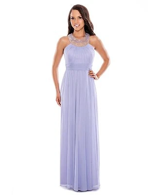  NUEVO Vestido de Noche Decode 1.8 Para Mujer Lila Perla e Ilusión Talla 14 Foto 1 de 2