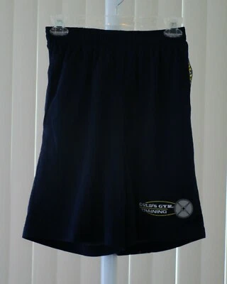 Shorts With Pockets Navy Mesh Gold's Gym Small - Image 1 of 2
