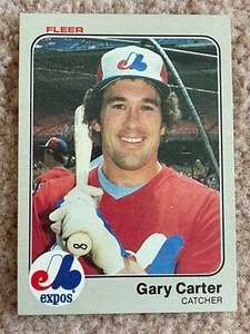 1983 Fleer #278 Gary Carter - Montreal Expos - Picture 1 of 2