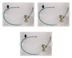 (SET of 3) Hubbell Dual Lite EVHCEZP Commercial LED Emergency Light Back Box - Picture 1 of 11
