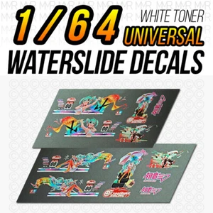 1/64 GOOD SMILE RACING MIKU Anime Personalizado Universal Tobogán Acuático Calcomanía para Hot - Imagen 1 de 4