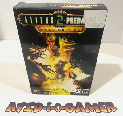 Alien Vs Predator 2 Gold Edition PC NTSC como nuevo resellado de tienda (ver descripción) Foto 1 de 4