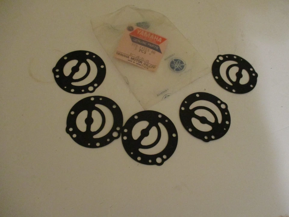 NOS (5)  YAMAHA 1970'S SNOWMOBILE CARBURETOR X433G - GPX 433F Foto 1 de 1