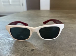 Electric Loveless Detroit Sunglasses White And Maroon Free Shipping - Picture 1 of 6