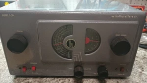 HALLICRAFTERS S38C SHORTWAVE RADIO RECEIVER. WORKING - Zdjęcie 1 z 6