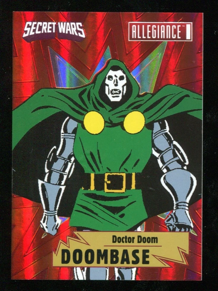 2024 UD Marvel Allegiance Secret Wars Pick You Card Insert - Image 1 of 1