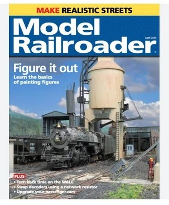 Model Railroader Magazine (US) Issue April 2025/ FIGURE IT OUT - Image 1 of 3