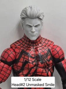 3d Printed INVINCIBLE Unmasked MARK HEAD#2 1:12 6" Classified Legends SCALE - Picture 1 of 3