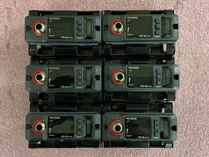 (Lot of 6) KEYENCE FD-Q32C Clamp-On Flow Sensor w/Brackets | O852 - Picture 1 of 9
