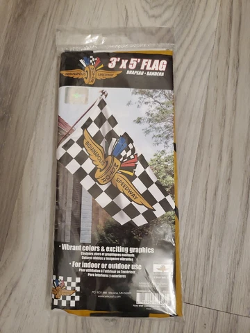Indianapolis Motor Speedway Checkered Flag Banner Indy 500 IndyCar Brickyard 3x5 Cover