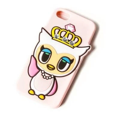 tokidoki iPhone Case 5C Fancy Owl Case Jewel Crown Neon Star Pink Loungefly NWT - Image 1 of 4