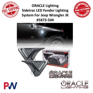 Oracle Lighting Sidetrack LED Fender Lighting System For 2007 - 17 Jeep Wrangler - Picture 1 of 11