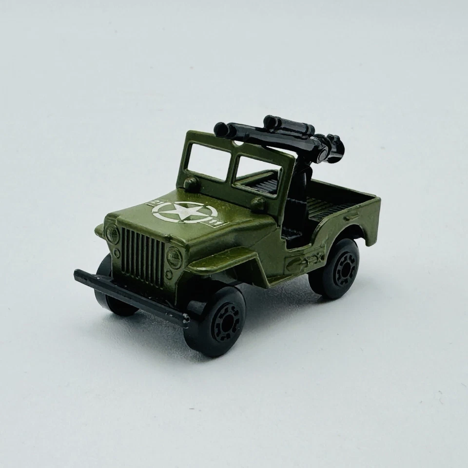 MATCHBOX Superfast Armoured Jeep  Lesney No. 38 Vintage England 1976 - Image 1 of 4