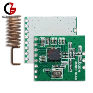 868 MHz CC1101 Wireless Modul zum Selbermachen Mehrkanal Transceiver SPI für Arduino - Bild 1 von 40