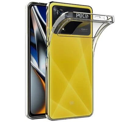 Protective Case For Xiaomi POCO X4 Pro 5G Phone Bag Slim Silicone Cover Clear - Image 1 of 4