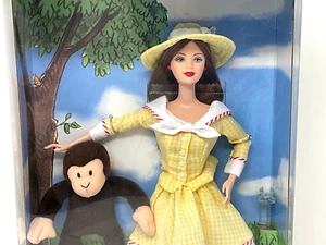 2000 Mattel Barbie and Curious George #28798 New - Picture 1 of 6
