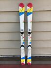 K2 Luv Bug 124 or 136 cm Girls Skis w/Marker 7.0 Kids Binding GREAT CONDITION