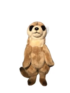 WWF Meerkat Realistic Soft Plush Toy 1986  Vintage Panda World Wide Fund Rare - Picture 1 of 9