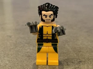 LEGO Marvel Avengers Super Heroes Wolverine Minifigure con Artigli - Foto 1 di 5