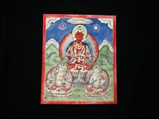 Mongolian Tibetan Buddhist miniature Tsakli Thangka painting  Mongolia 25-2044