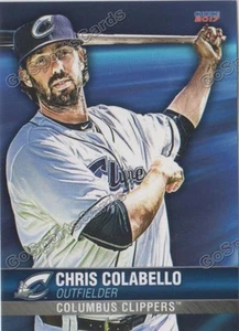 2017 Columbus Clippers Chris Colabello RC Rookie Cleveland Indians - Bild 1 von 1